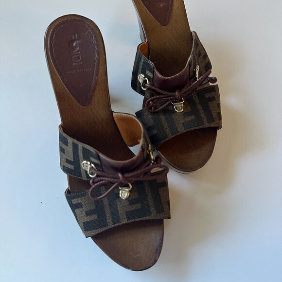 Fendi Clog Sandal - Picture 2 of 11